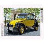 Broderie Diamant Voiture 2CV - Vignette | Broderie Diamant