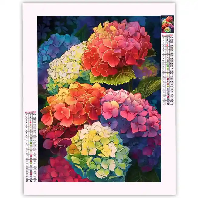 Diamond Painting Hortensia