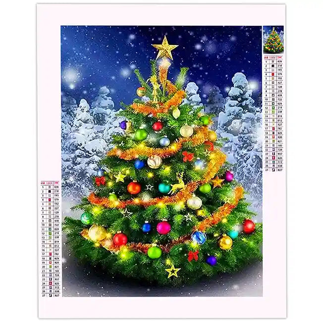 Diamond Painting Sapin de Noël