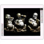 Broderie Diamant Bouddha Rieur - Vignette | Broderie Diamant