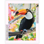 Diamond Painting Toucan - Vignette | Broderie Diamant