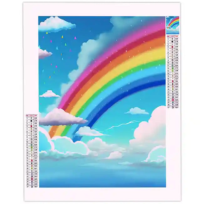 Diamond Painting Arc en Ciel