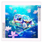 Diamond Painting Bébé Tortue - Vignette | Broderie Diamant