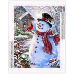 Diamond Painting Bonhomme de Neige - Vignette | Broderie Diamant