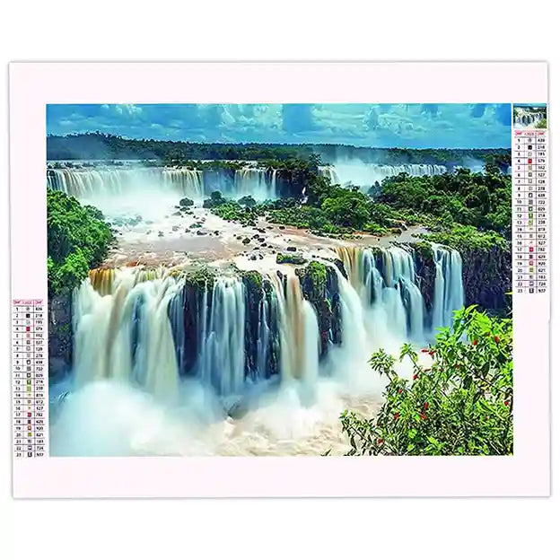 Diamond Painting Cascade Chute d'Eau