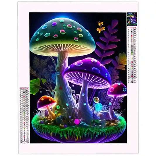 Diamond Painting Champignon