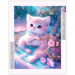 Diamond Painting Chat Kawaii - Vignette | Broderie Diamant