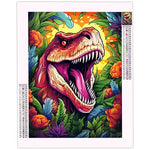 Diamond Painting Dinosaure - Vignette | Broderie Diamant