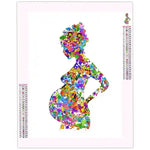 Diamond Painting Femme Enceinte - Vignette | Broderie Diamant