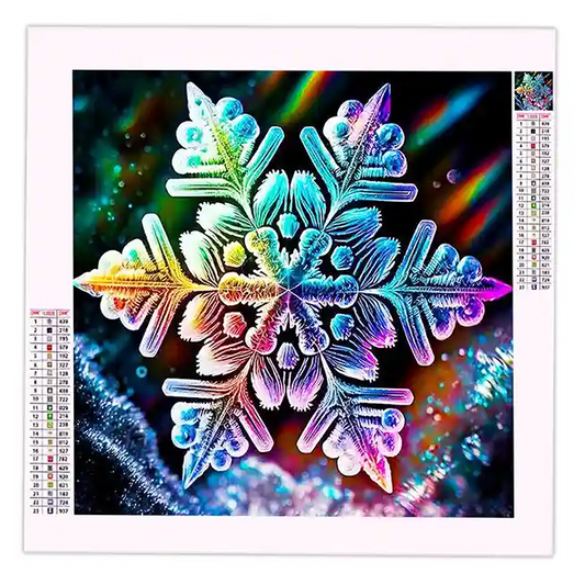 diamond painting flocon de neige