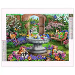 Diamond Painting Jardin Fleuri - Vignette | Broderie Diamant