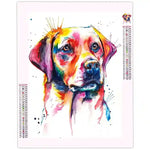 Diamond Painting Labrador - Vignette | Broderie Diamant