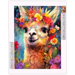 Diamond Painting Lama - Vignette | Broderie Diamant