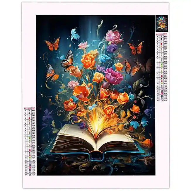 Diamond Painting Livre Papillon