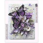 Diamond Painting Papillon Violet - Vignette | Broderie Diamant
