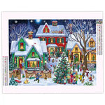 Diamond Painting Paysage de Noël - Vignette | Broderie Diamant