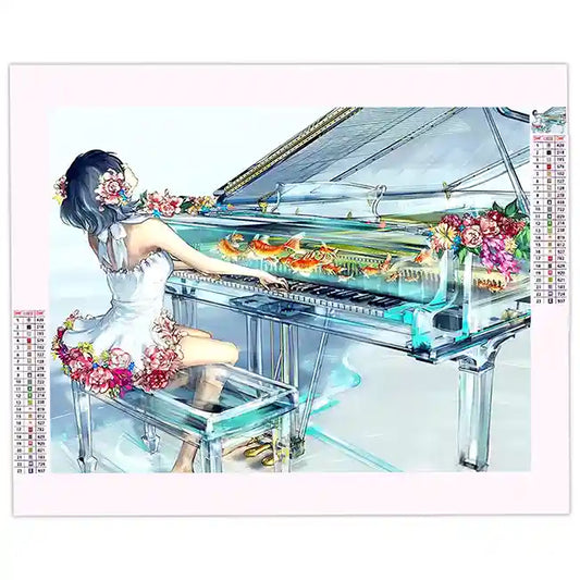 Diamond Painting Piano