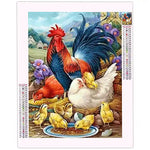 Diamond Painting Poule - Vignette | Broderie Diamant