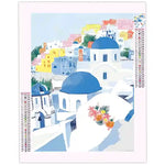 Diamond Painting Santorini - Vignette | Broderie Diamant