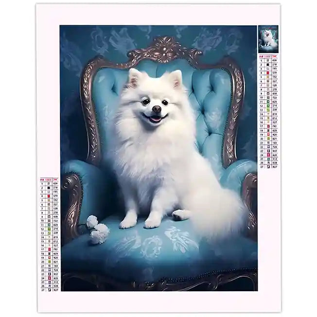 Diamond Painting Spitz