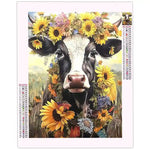 Diamond Painting Vache Rigolote - Vignette | Broderie Diamant