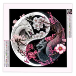 Diamond Painting Yin Yang Dragon - Vignette | Broderie Diamant